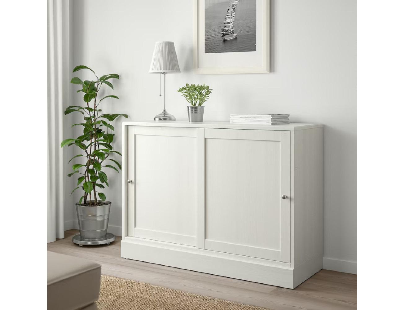 Комод Хавста 114 white ИКЕА (IKEA) изображение товара