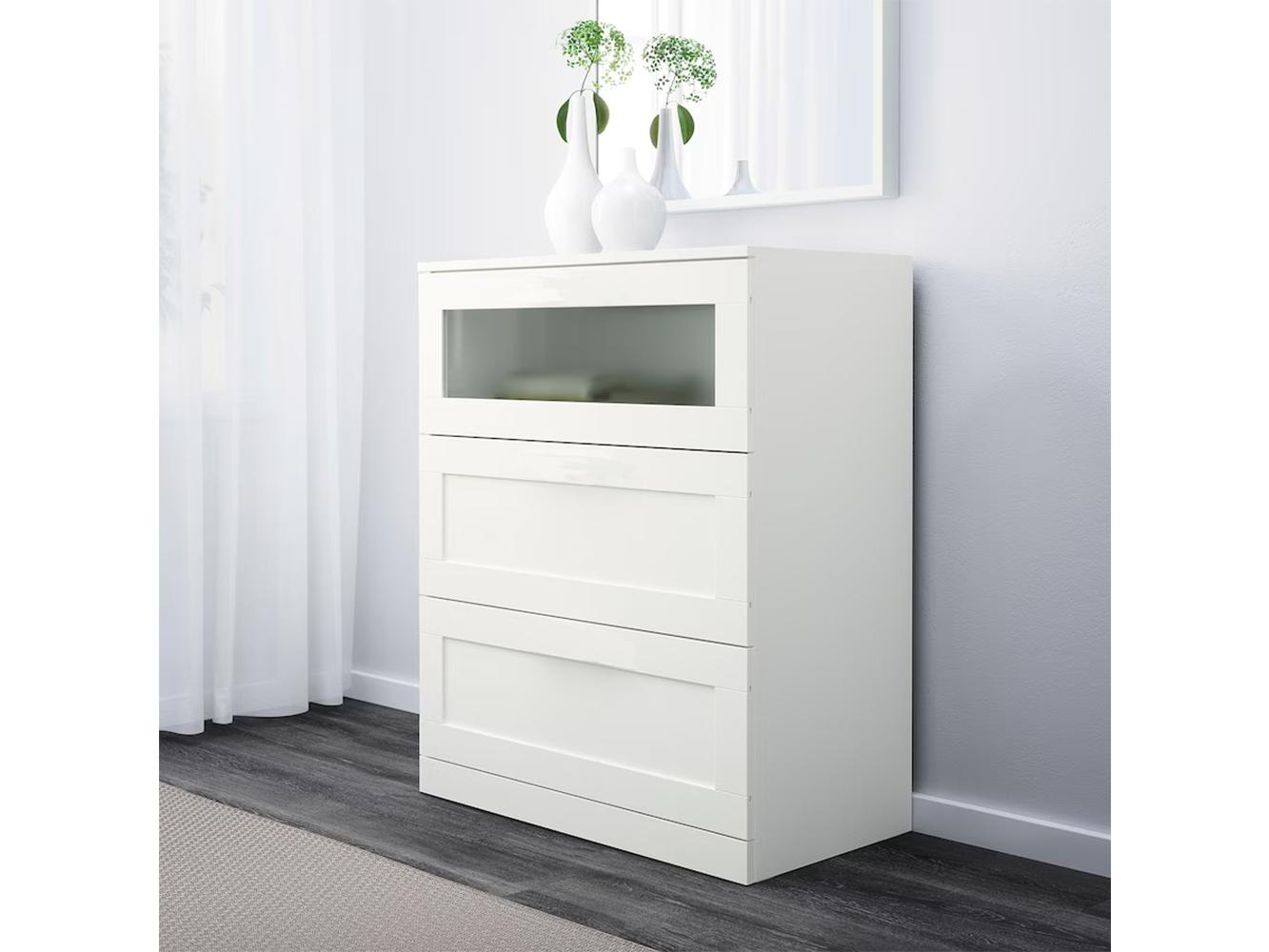 Комод Бримнэс 15 white ИКЕА (IKEA)  изображение товара