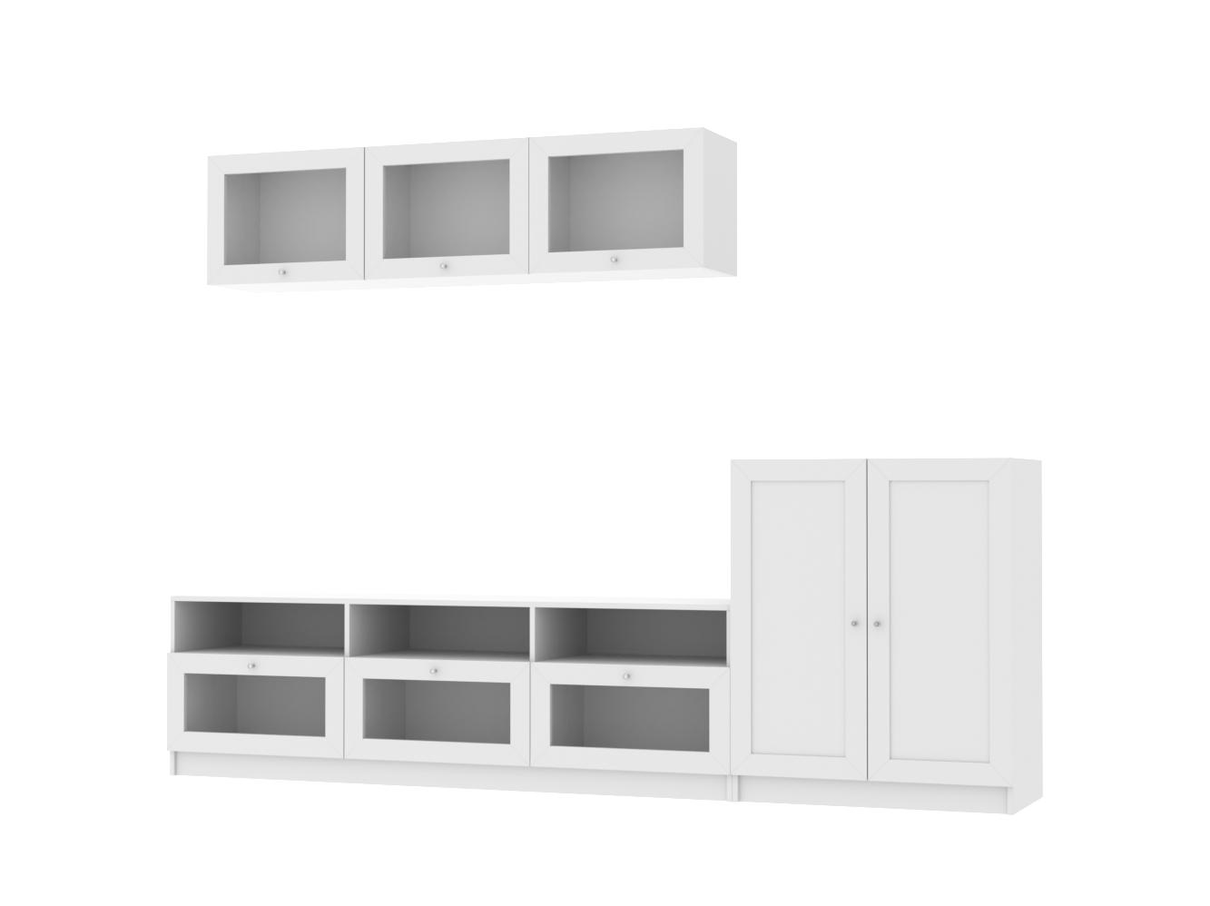 Стенка Билли 714 white ИКЕА (IKEA) изображение товара