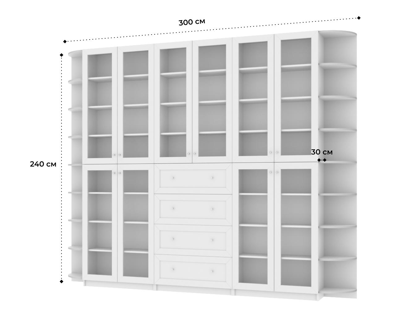 Книжный шкаф Билли 424 white ИКЕА (IKEA) изображение товара