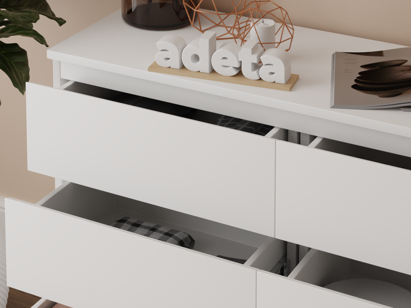 Комод Мальм 15 white ИКЕА (IKEA) изображение товара