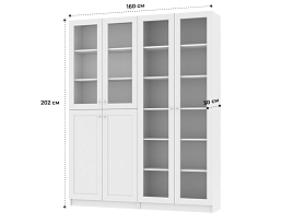 Изображение товара Книжный шкаф Билли 345 white ИКЕА (IKEA) на сайте adeta.ru